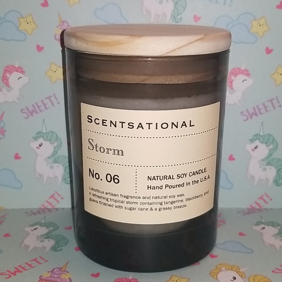 Brand new Scentsational Storm No.6 candle - Picture 1 of 4